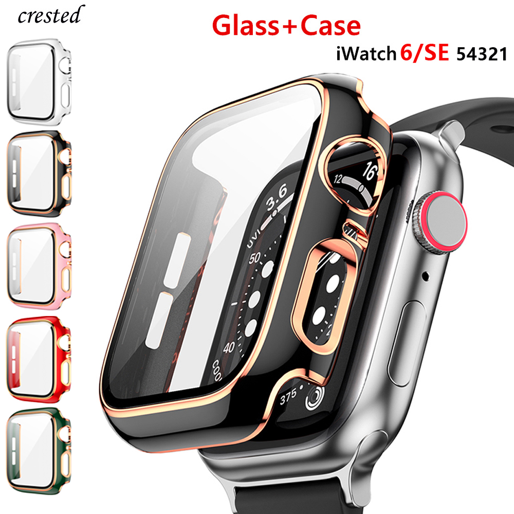 Apple Smartwatch Accessories - Kaca + penutup untuk Apple Watch