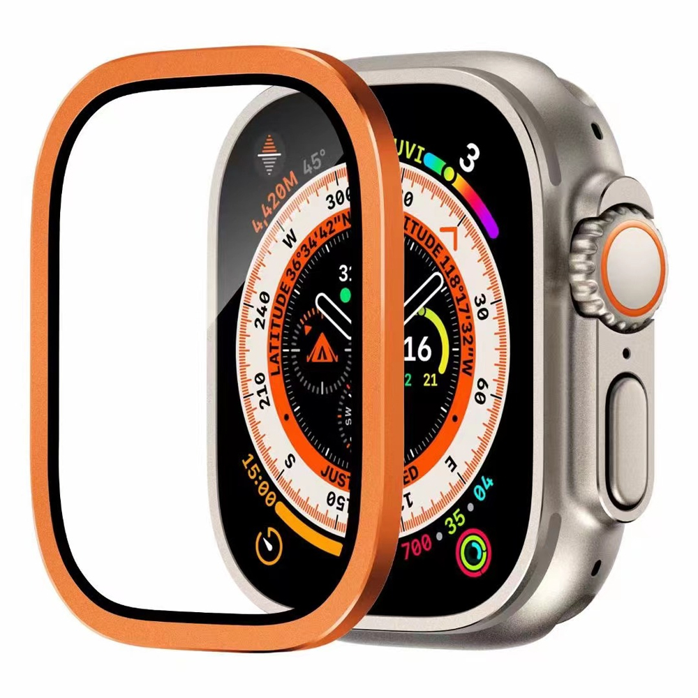 Smartwatch Case - Pelindung Layar Kaca Tempered untuk Apple