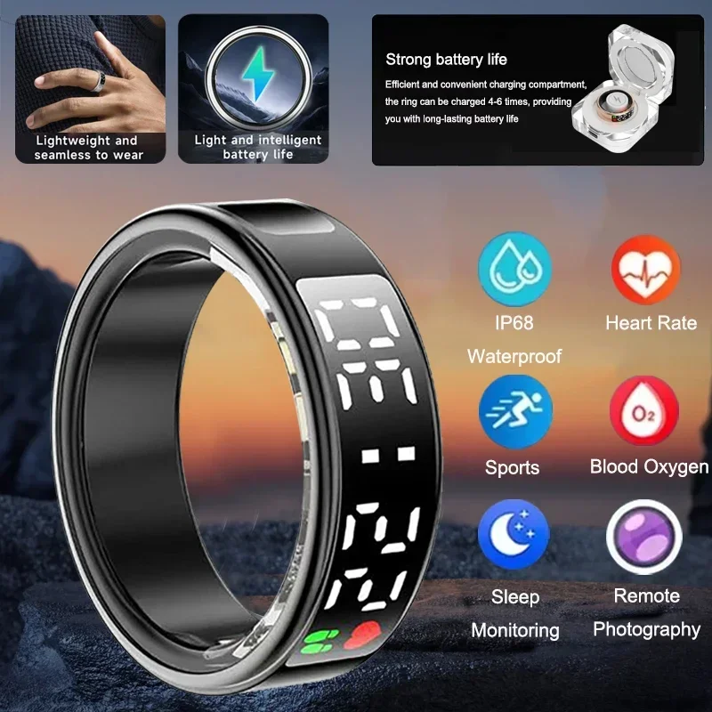 Sport Loop Strap - Cincin pintar untuk pria wanita, detak