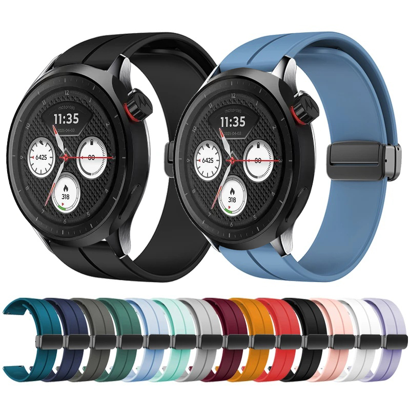 Motorola Smartwatch Accessories - Tali Gesper Lipat Magnetik untuk Jam