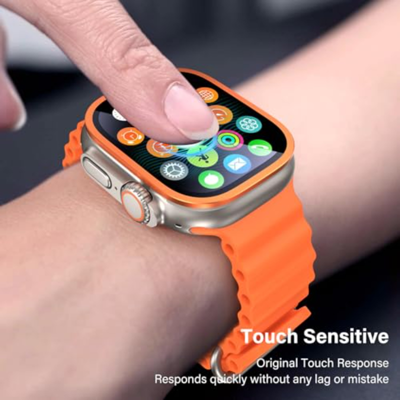 2 Buah Kaca Tempered Logam HD  - Smartwatch Case ulasan dan harga