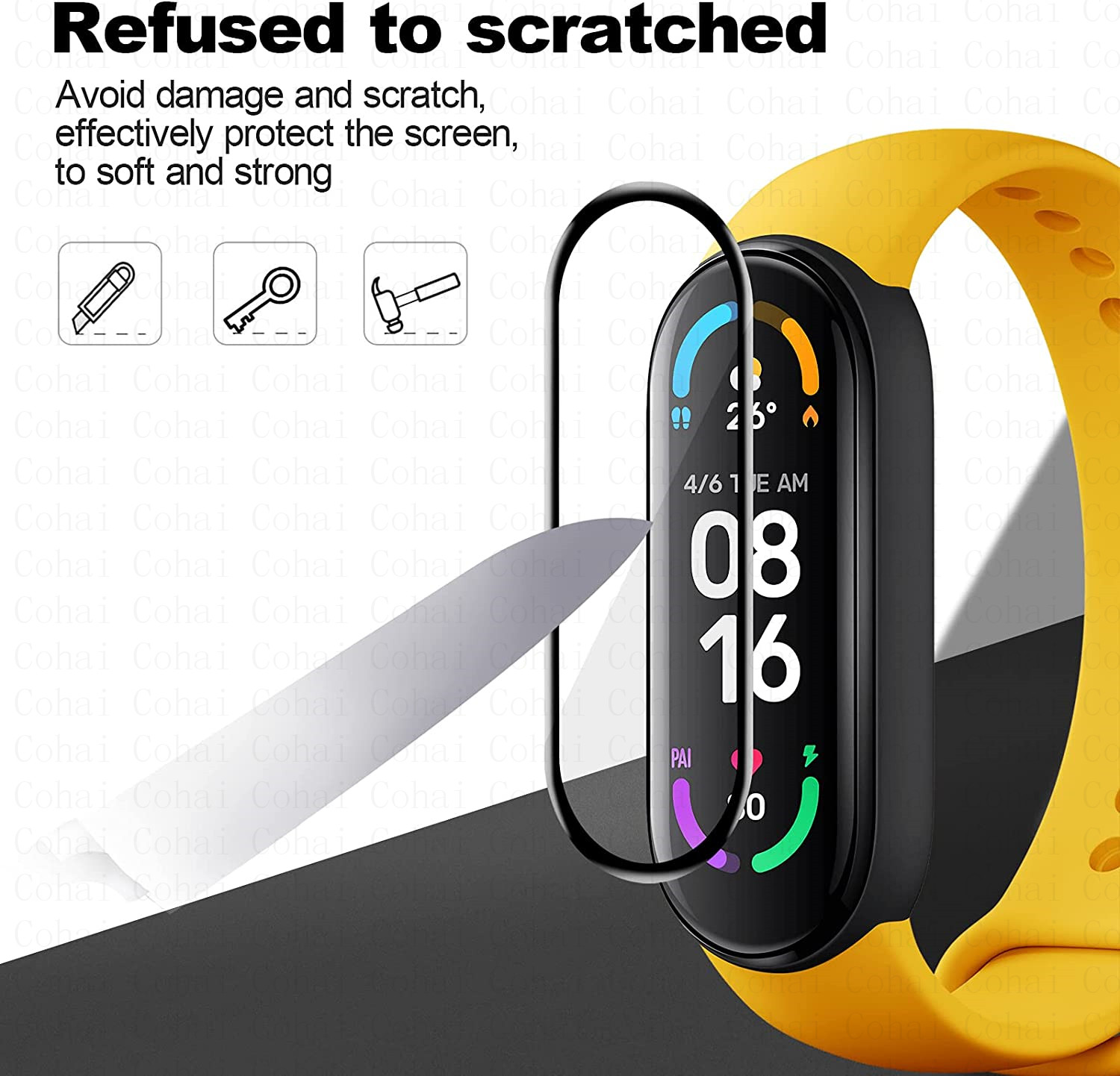 9D Kaca Tempered untuk Xiaomi  - Sport Loop Strap ulasan dan harga
