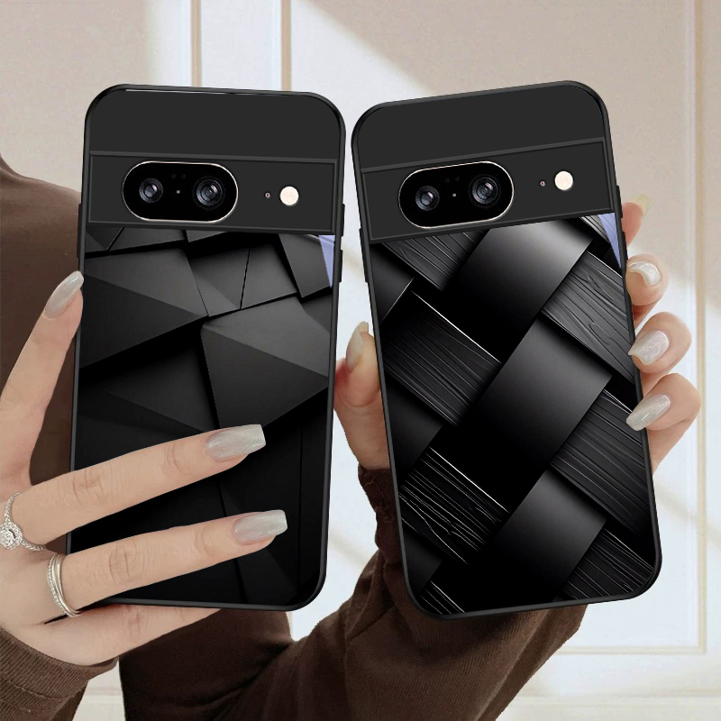 Tekstur geometris gelap Untuk  - Google Pixel 8A ulasan dan harga