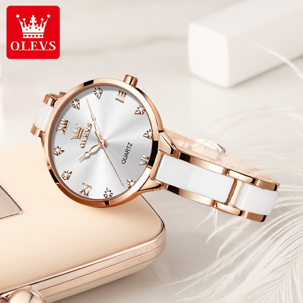 OLEVS 5872 Jam Tangan Wanita J - Accessories With Watch ulasan dan harga