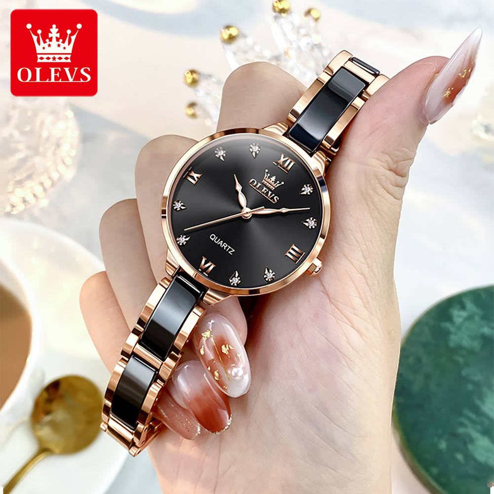 OLEVS 5872 Jam Tangan Wanita J - Accessories With Watch ulasan dan harga