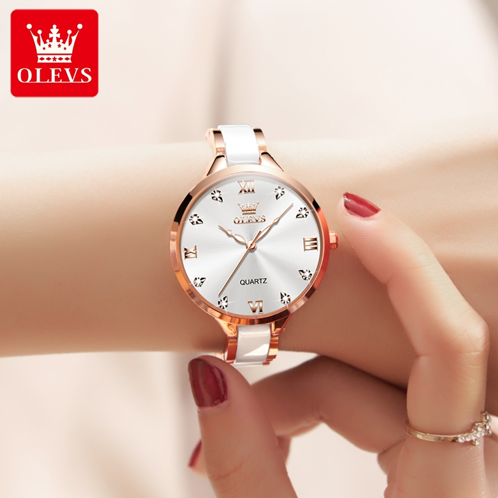 OLEVS 5872 Jam Tangan Wanita J - Accessories With Watch ulasan dan harga