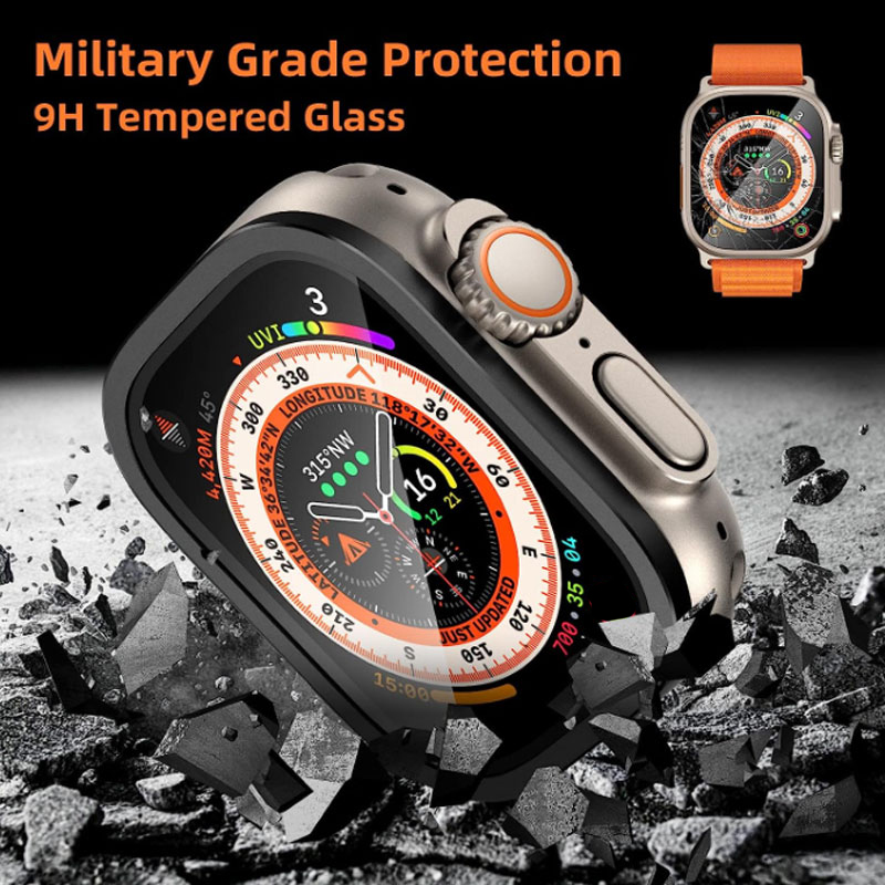 Pelindung Layar Kaca Tempered  - Smartwatch Case ulasan dan harga