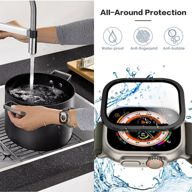 Pelindung Layar Kaca Tempered  - Smartwatch Case ulasan dan harga
