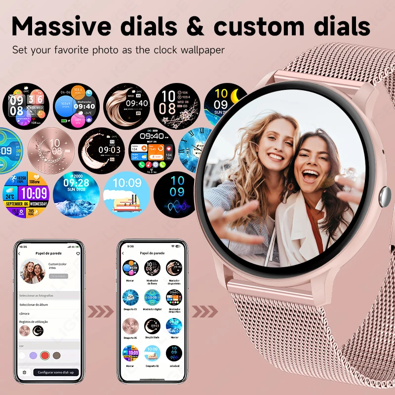 Jam Tangan Pintar LIGE dengan  - Smartwatch Custom ulasan dan harga