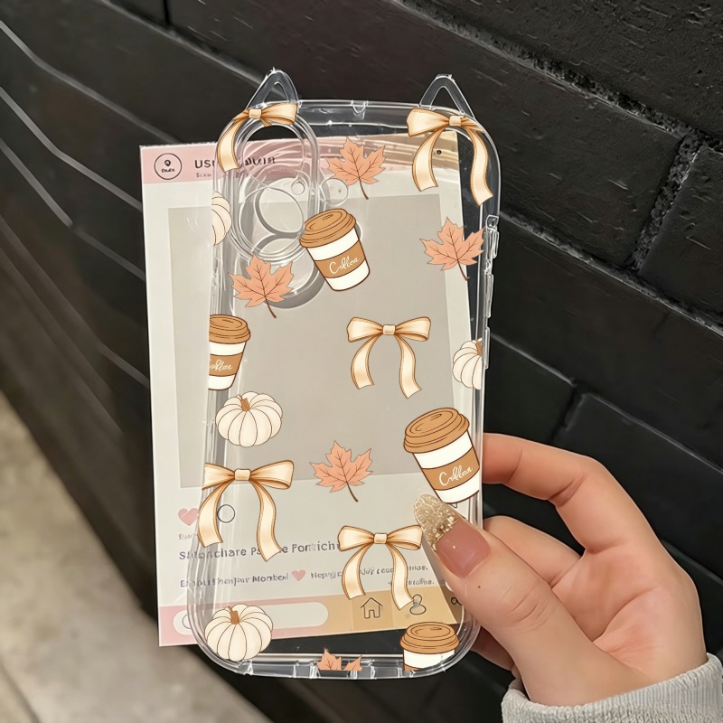 Casing Ponsel Motif Daun Gugur - Apple Iphone 15 ulasan dan harga