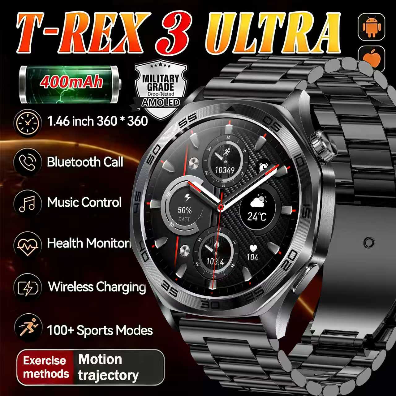 Jam Tangan Pintar Pria 2026 1. - Smartwatch Custom ulasan dan harga
