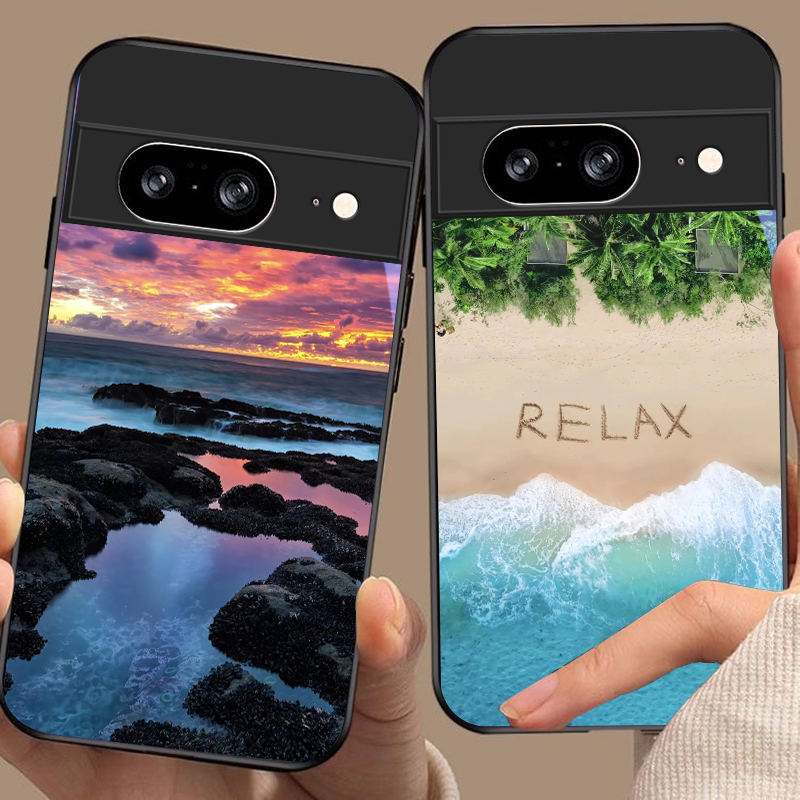 Pemandangan Matahari Terbenam  - Google Pixel 8A ulasan dan harga