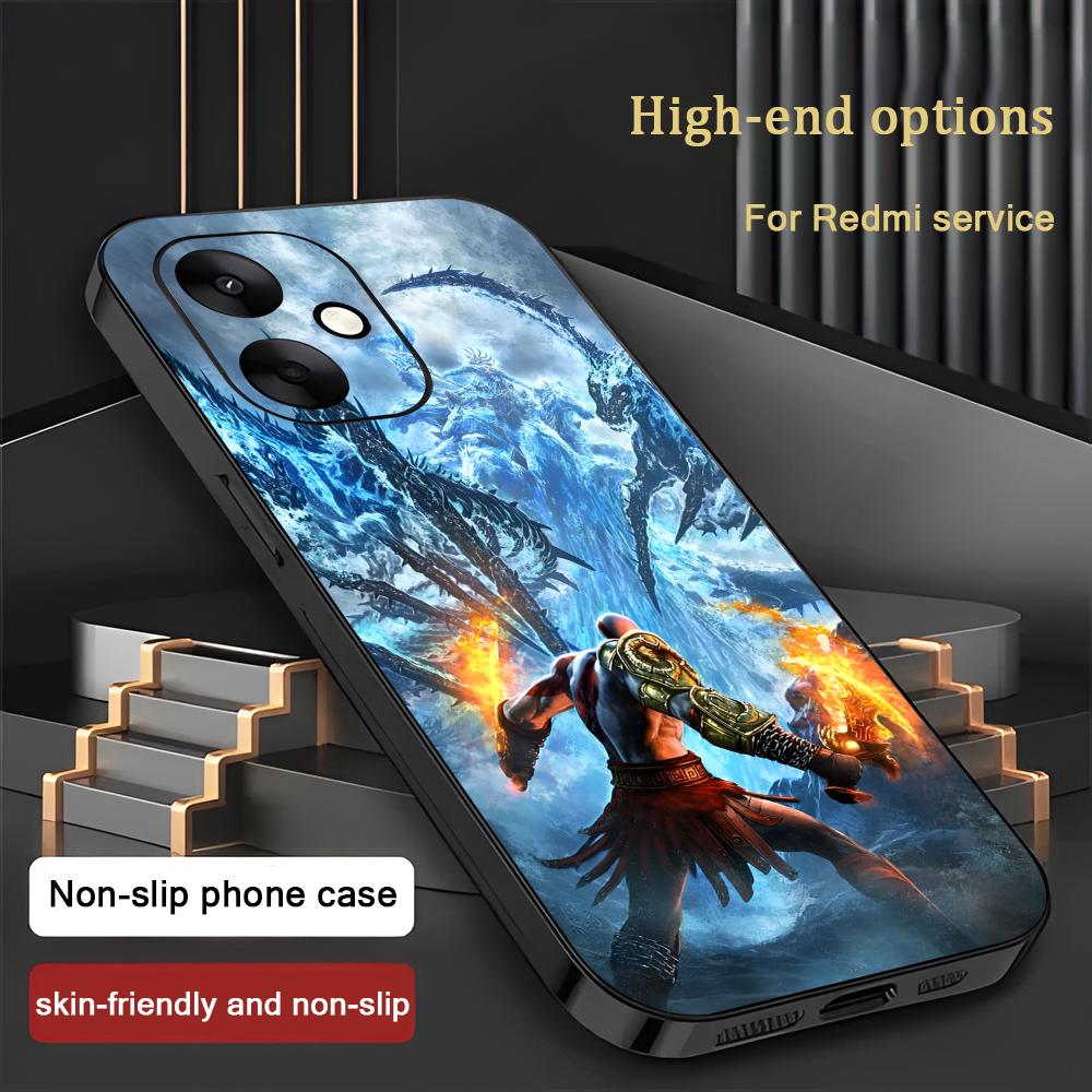 Casing Telepon God of War untu - Xiaomi Redmi Note 13 ulasan dan harga