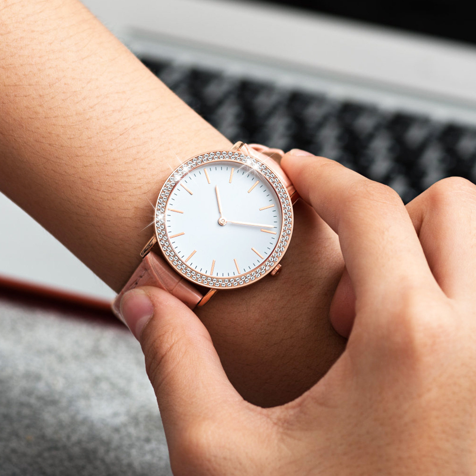 Casing Jam Tangan dengan Hiasa - Smartwatch Case ulasan dan harga