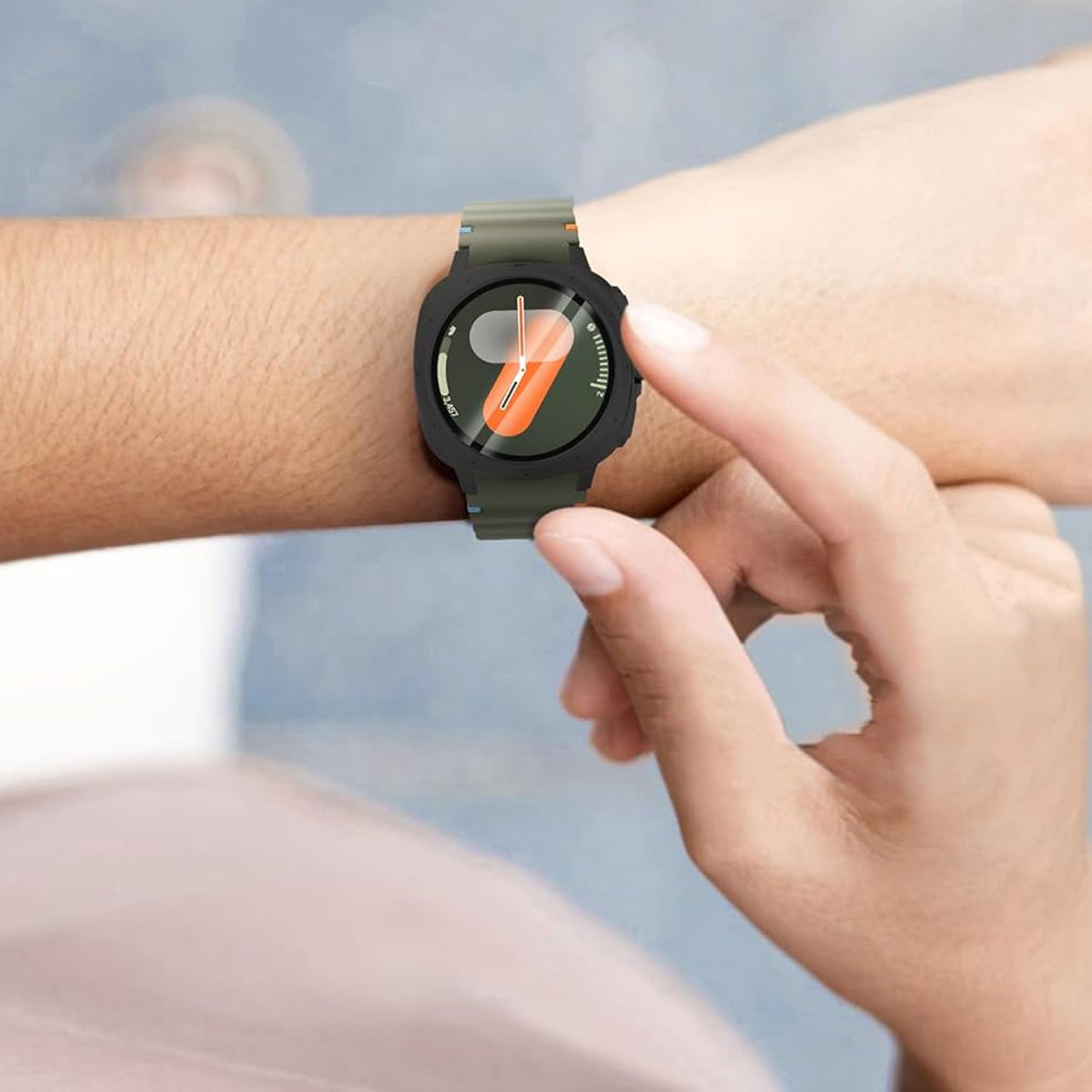 Kaca+Pelindung Untuk Samsung G - Samsung Smartwatch Accessories ulasan dan harga