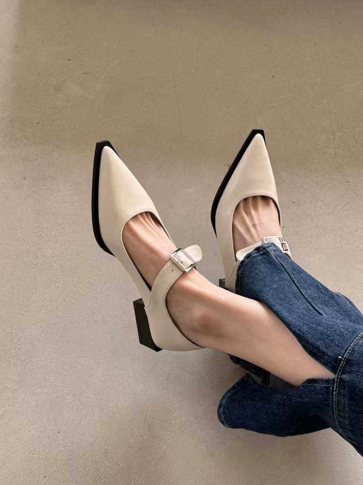 *Sepatu Fashion Mary Jane Wani - Leather Classic Strap ulasan dan harga