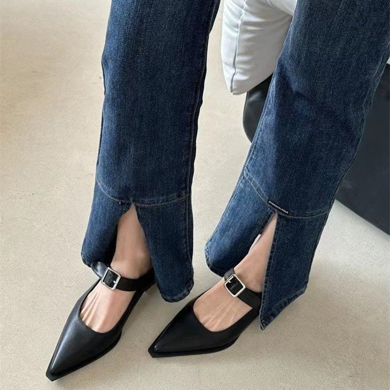 *Sepatu Fashion Mary Jane Wani - Leather Classic Strap ulasan dan harga