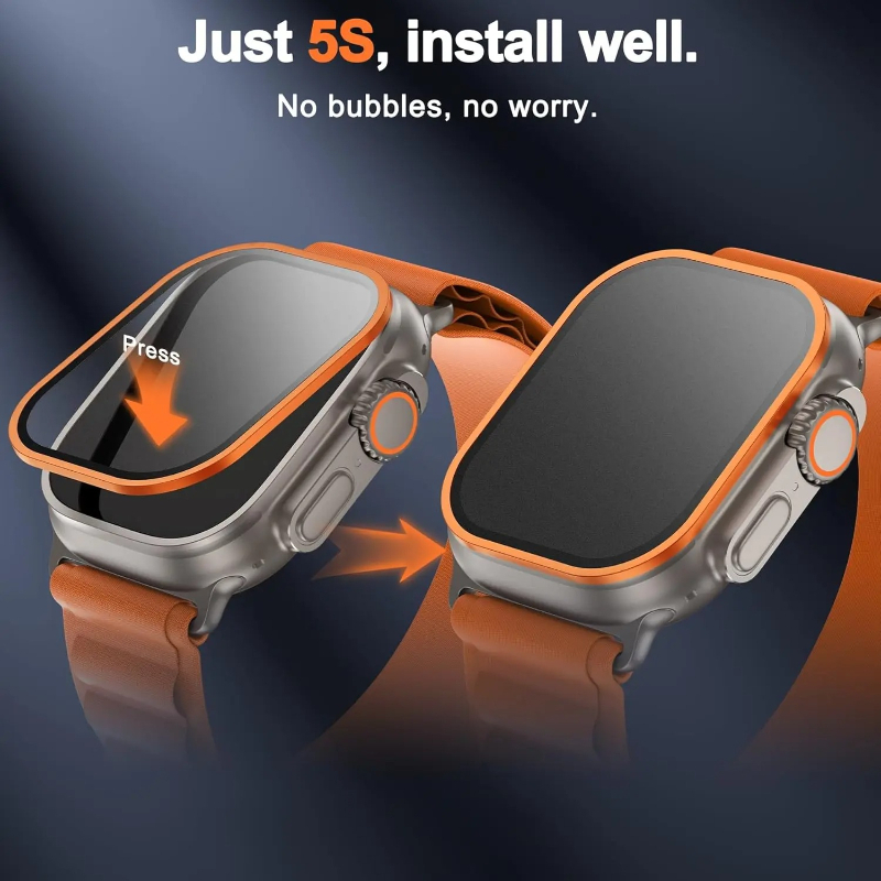 Kaca Tempered untuk Apple Watc - Apple Smartwatch Accessories ulasan dan harga